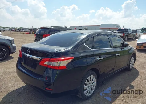 2015 Nissan Sentra S from USA, damaged, VIN 3N1AB7AP4FY361512